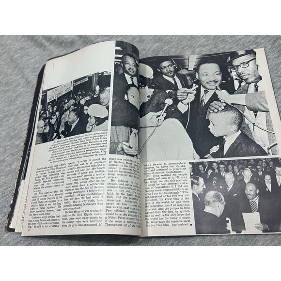 Martin Luther King Memorial Collector's Edition Magazine  Paperback - Picture 6 of 9